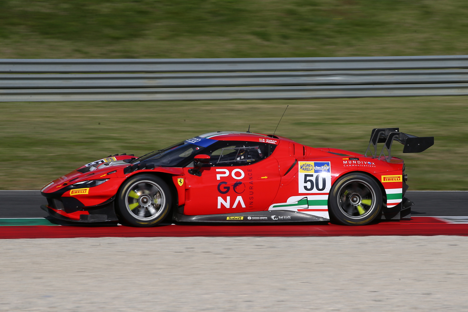 Mugello: Perel/Duran tornano al comando con Spirit of Racing Ferrari nella FP3
