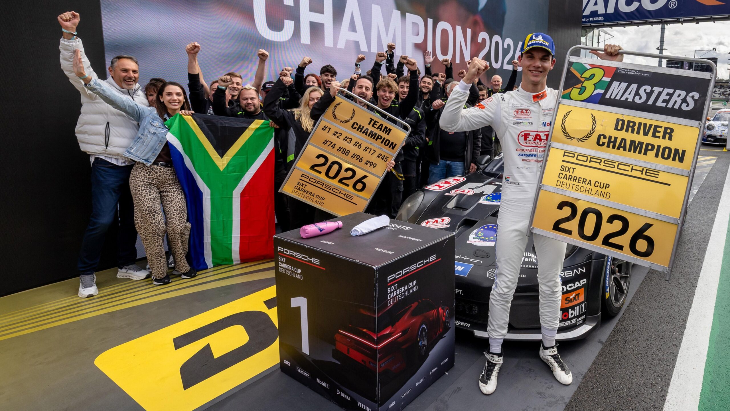 Esclusiva Keagan Masters dopo la vittoria nella Carrera Cup: “Tra alti e bassi siamo stati i più costanti”