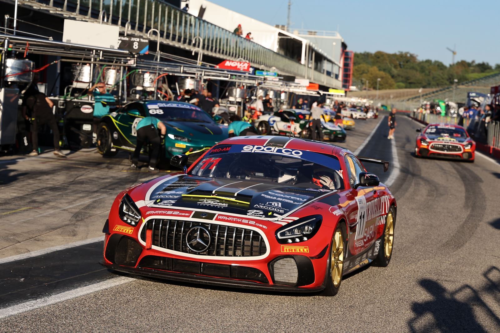 Xmotors Trivellato Racing a Monza con due Mercedes